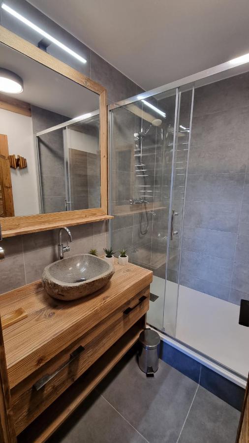 Arcs 1950 Appartement Luxe Type Chalet 5 A 7 Personnes Vue Imprenable Sur Le Montblanc Skis Aux Pieds Les Arcs  Ngoại thất bức ảnh