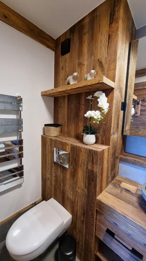 Arcs 1950 Appartement Luxe Type Chalet 5 A 7 Personnes Vue Imprenable Sur Le Montblanc Skis Aux Pieds Les Arcs  Ngoại thất bức ảnh