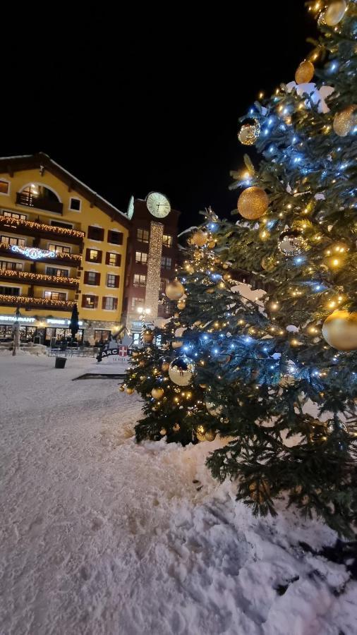 Arcs 1950 Appartement Luxe Type Chalet 5 A 7 Personnes Vue Imprenable Sur Le Montblanc Skis Aux Pieds Les Arcs  Ngoại thất bức ảnh