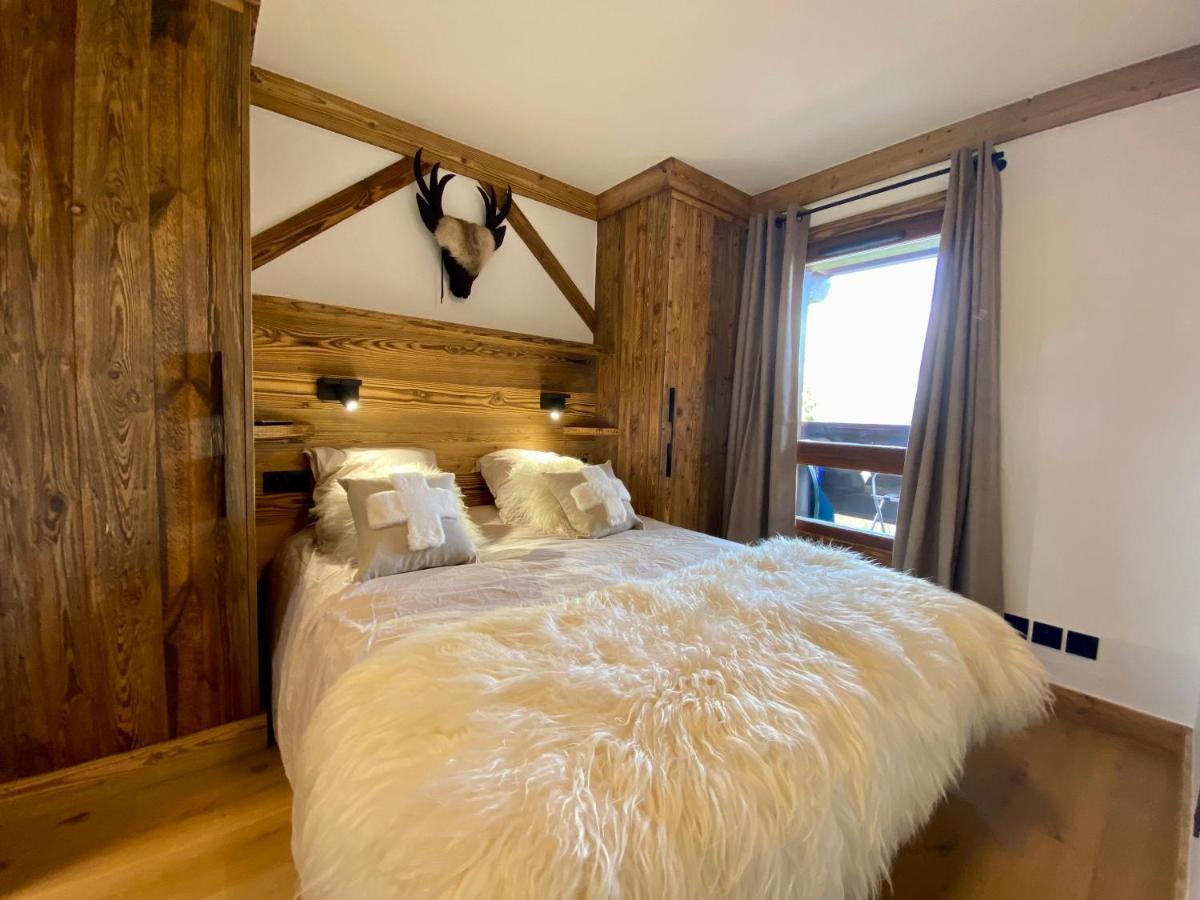 Arcs 1950 Appartement Luxe Type Chalet 5 A 7 Personnes Vue Imprenable Sur Le Montblanc Skis Aux Pieds Les Arcs  Ngoại thất bức ảnh