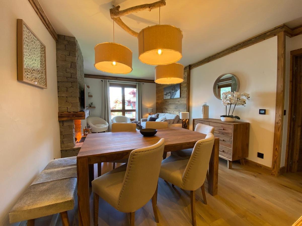 Arcs 1950 Appartement Luxe Type Chalet 5 A 7 Personnes Vue Imprenable Sur Le Montblanc Skis Aux Pieds Les Arcs  Ngoại thất bức ảnh