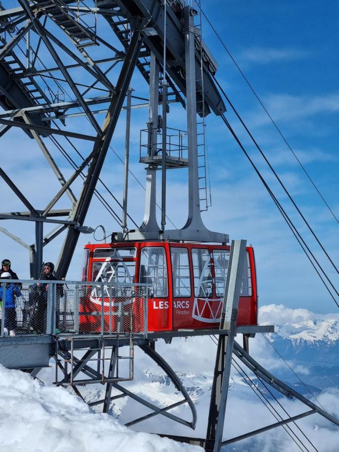 Arcs 1950 Appartement Luxe Type Chalet 5 A 7 Personnes Vue Imprenable Sur Le Montblanc Skis Aux Pieds Les Arcs  Ngoại thất bức ảnh