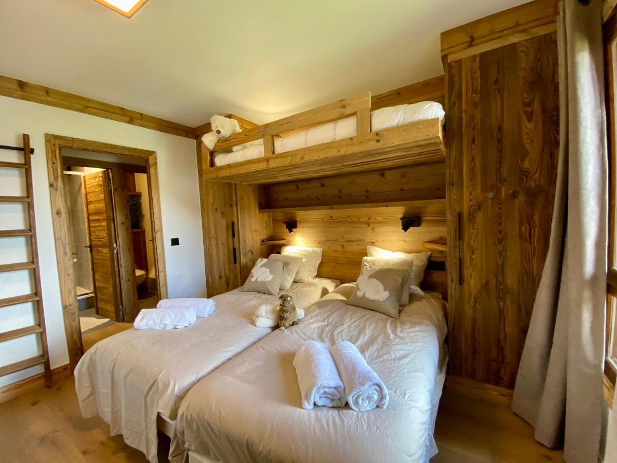 Arcs 1950 Appartement Luxe Type Chalet 5 A 7 Personnes Vue Imprenable Sur Le Montblanc Skis Aux Pieds Les Arcs  Ngoại thất bức ảnh