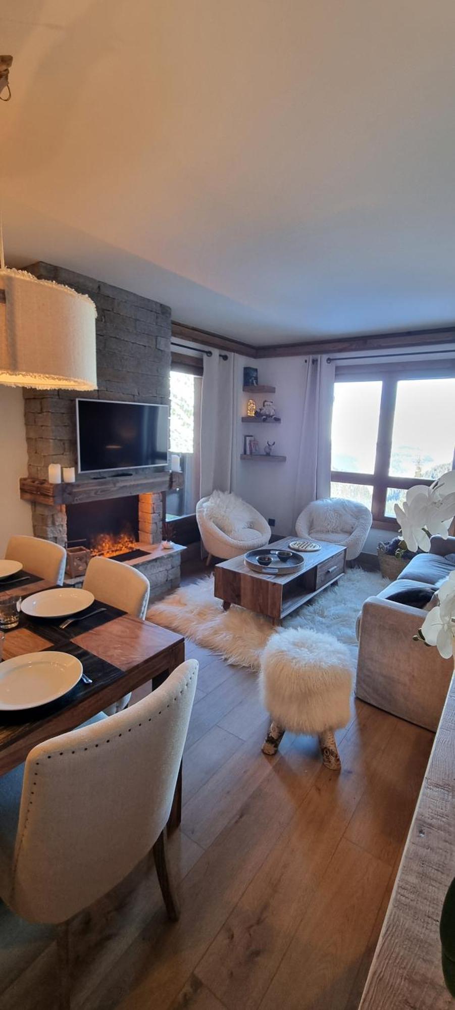 Arcs 1950 Appartement Luxe Type Chalet 5 A 7 Personnes Vue Imprenable Sur Le Montblanc Skis Aux Pieds Les Arcs  Ngoại thất bức ảnh