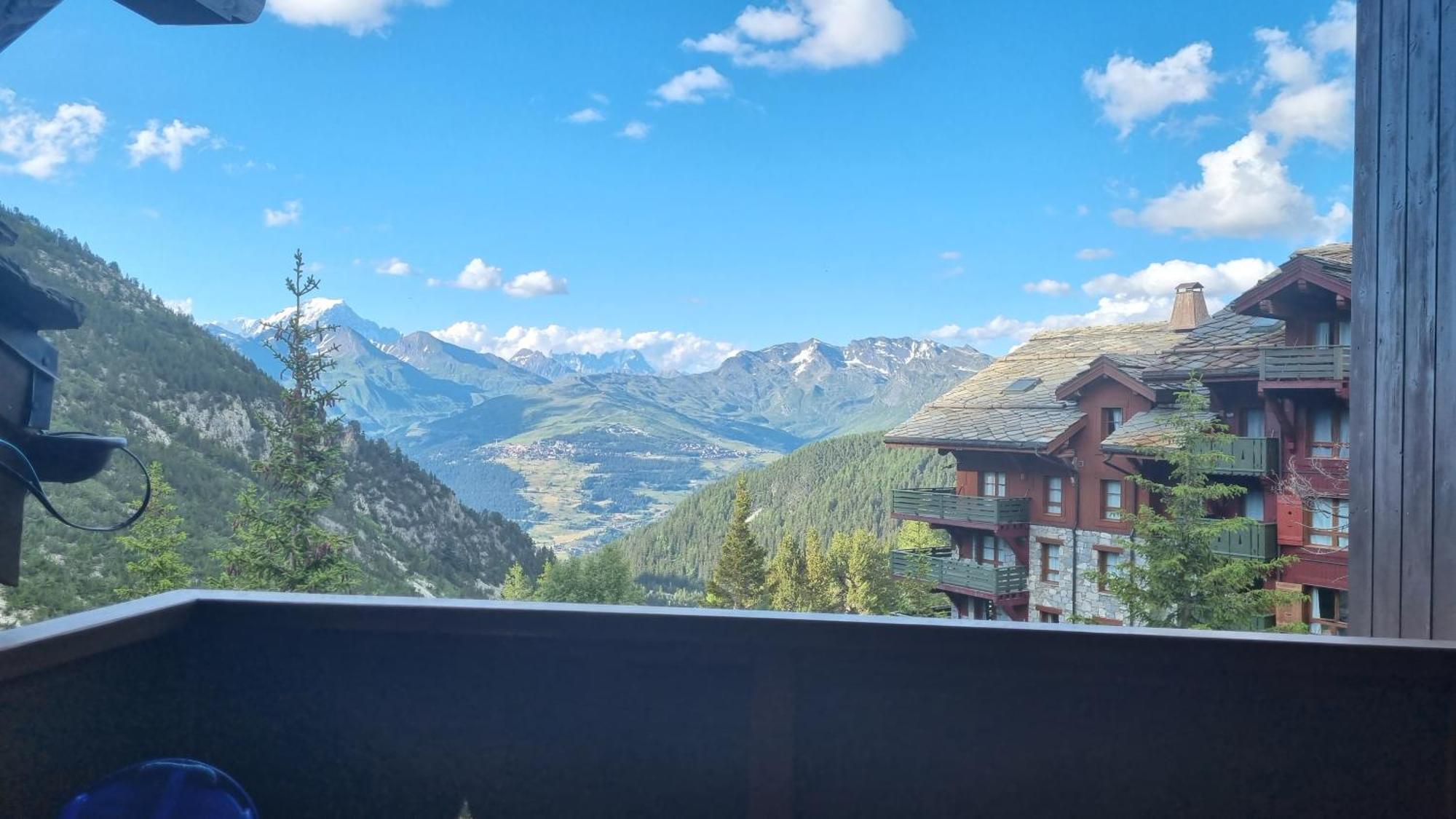 Arcs 1950 Appartement Luxe Type Chalet 5 A 7 Personnes Vue Imprenable Sur Le Montblanc Skis Aux Pieds Les Arcs  Ngoại thất bức ảnh
