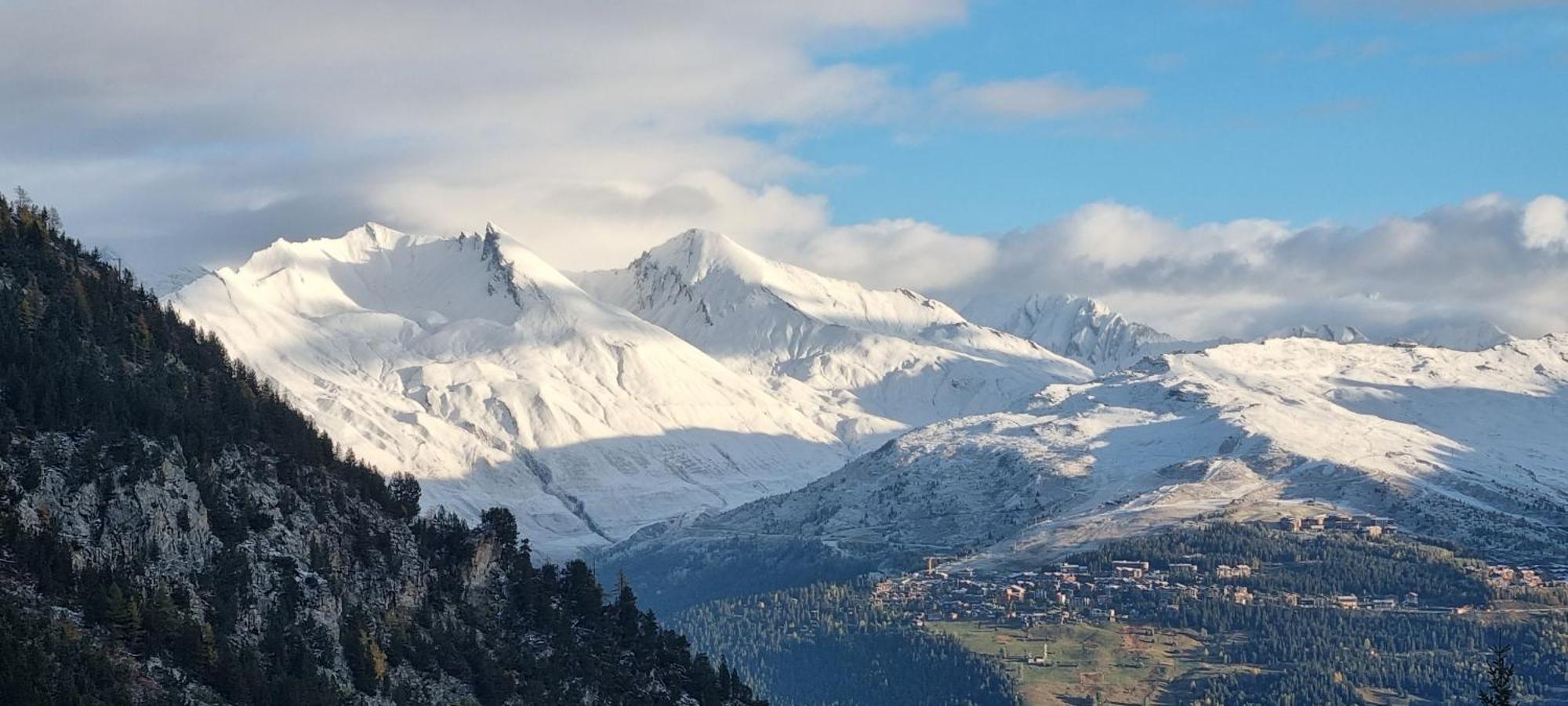 Arcs 1950 Appartement Luxe Type Chalet 5 A 7 Personnes Vue Imprenable Sur Le Montblanc Skis Aux Pieds Les Arcs  Ngoại thất bức ảnh