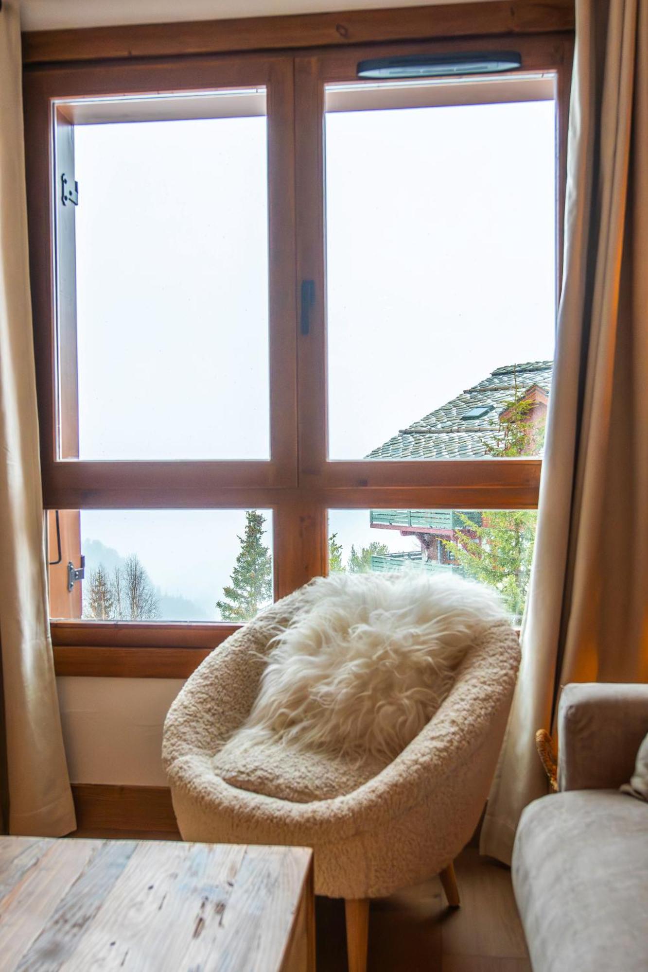 Arcs 1950 Appartement Luxe Type Chalet 5 A 7 Personnes Vue Imprenable Sur Le Montblanc Skis Aux Pieds Les Arcs  Ngoại thất bức ảnh