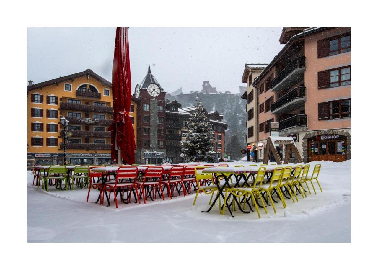 Arcs 1950 Appartement Luxe Type Chalet 5 A 7 Personnes Vue Imprenable Sur Le Montblanc Skis Aux Pieds Les Arcs  Ngoại thất bức ảnh